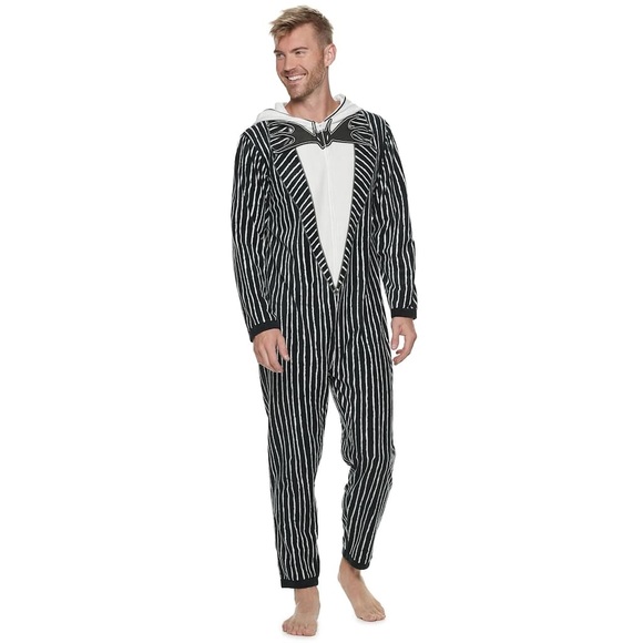 Disney Other - The Nightmare Before Christmas Jack PJ Onesie Suit